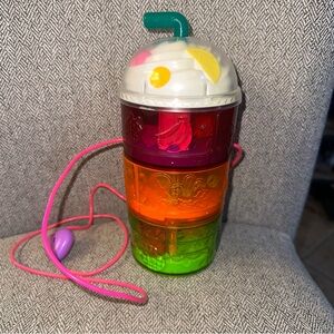Mattel Polly Pocket Spin 'n Surprise Smoothie Cup Playset